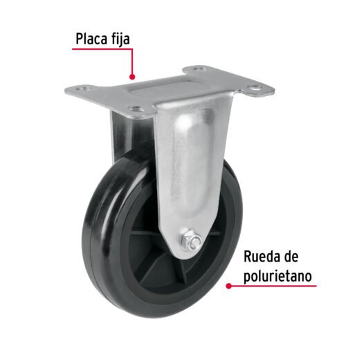 46213 - Rodaja de repuesto 5" para DIA-300P, placa fija, FIERO