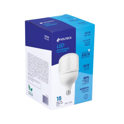 46228 - Lámpara LED alta potencia 50 W (equiv.450 W), luz de día