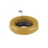 46235 - Cuello de cera con guía para WC, robusto, 250 g, Foset