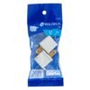 46252 - Bolsa con 2 adaptadores 3 a 2 blancos, Volteck