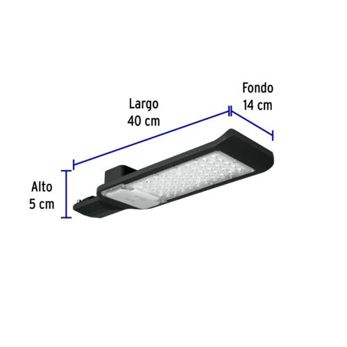 462581 46258 - Luminario suburbano plano de LED 50 W alta intensidad