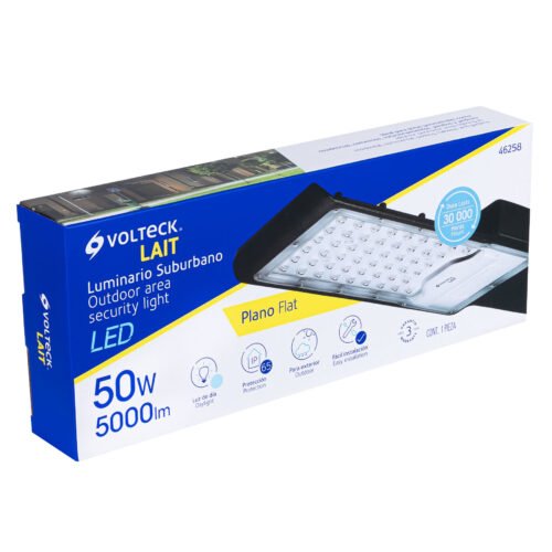 462585 46258 - Luminario suburbano plano de LED 50 W alta intensidad