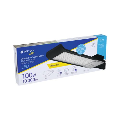 462595 46259 - Luminario suburbano plano de LED 100 W alta intensidad