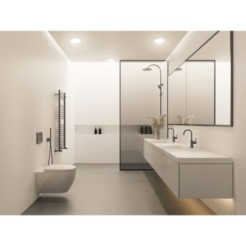 46262 - Plafón decorativo de LED 15 W redondo para baño, Volteck