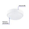 46262 - Plafón decorativo de LED 15 W redondo para baño, Volteck
