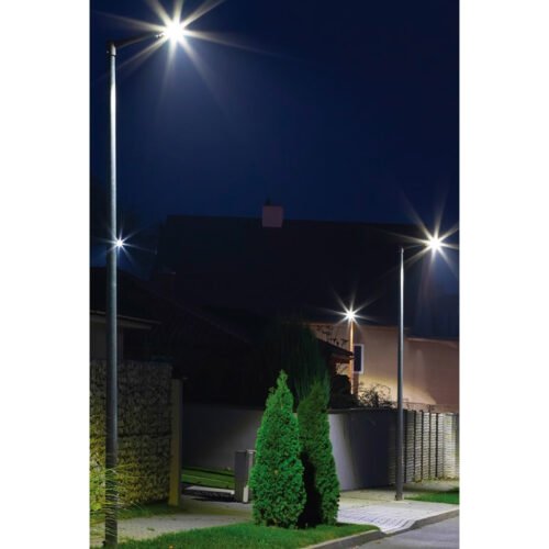 46290 - Luminario suburbano de ABS 45W con sensor de luz y lámpara