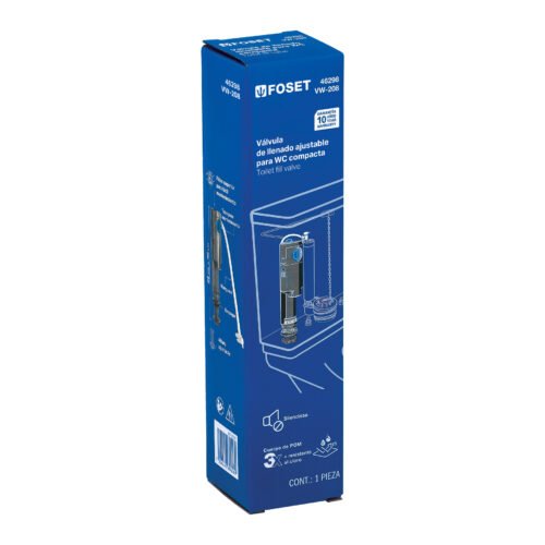 462984 46298 - Válvula universal de llenado para WC, Foset