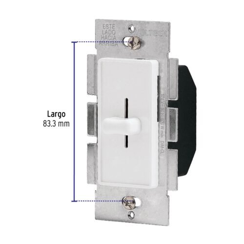 463002 46300 - Atenuador de luz deslizable, línea Classic, Volteck