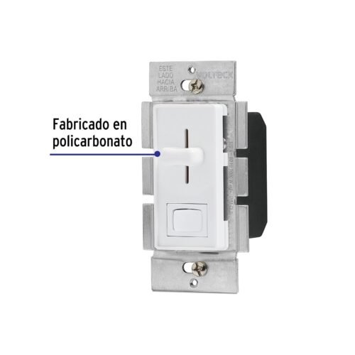 463011 46301 - Atenuador de Luz deslizable con interruptor, línea Classic