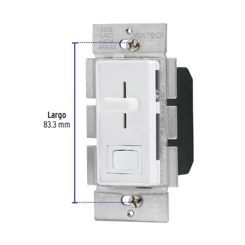 463012 46301 - Atenuador de Luz deslizable con interruptor, línea Classic