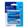 46318 - Blíster con 2 pilas alcalinas D, VOLTECK