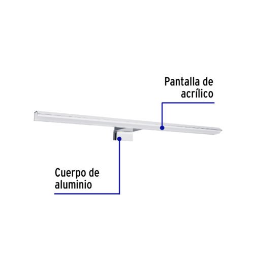 463472 46347 - Arbotante decorativo de LED 10 W tipo barra para baño