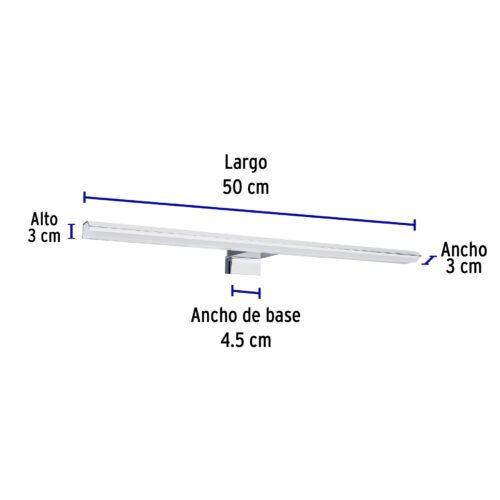 463473 46347 - Arbotante decorativo de LED 10 W tipo barra para baño