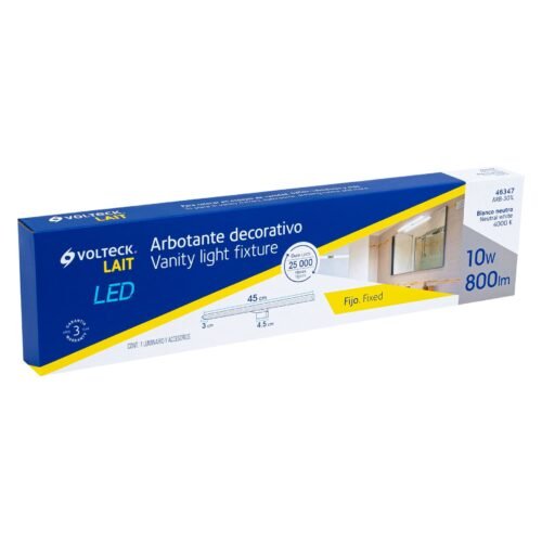 463475 46347 - Arbotante decorativo de LED 10 W tipo barra para baño