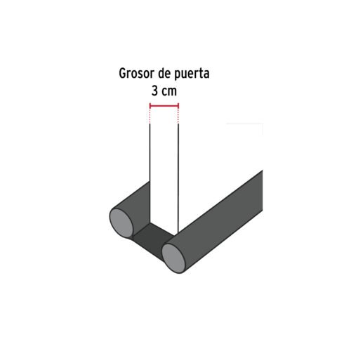 46364 - Guardapolvo con funda 95 cm, negro, HERMEX