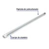 46375 - Tubo de LED T8 18 W base G13 pantalla policarbonato, Volteck