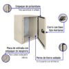 46383 - Gabinete metálico, 400 x 300 mm, VOLTECK
