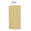 464021 46402 - Placa ciega, de aluminio, línea Standard, Volteck