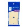 46403 - Placa de ABS pasacable, Standard, marfil, Volteck
