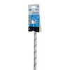 46422 - Manguera p/WC, acero inox, 1/2"x7/8", 50 cm, plástico/latón