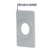46431 - Placa para intemperie tipo FS, sencilla, de sobreponer