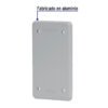 46432 - Placa tipo FS ciega, de sobreponer, Volteck