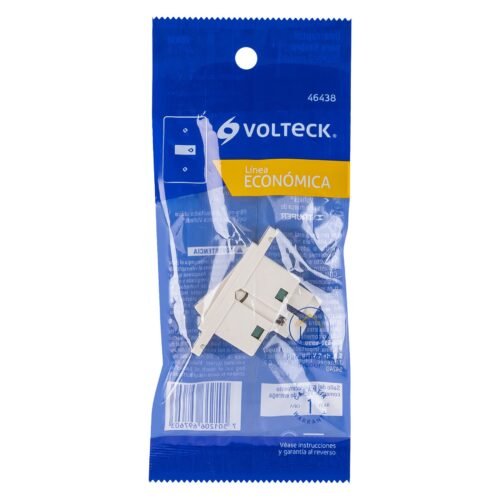 46438 - Interruptor para timbre, línea Económica, Volteck