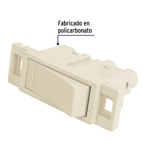 46439 - Interruptor sencillo, línea Económica, Volteck