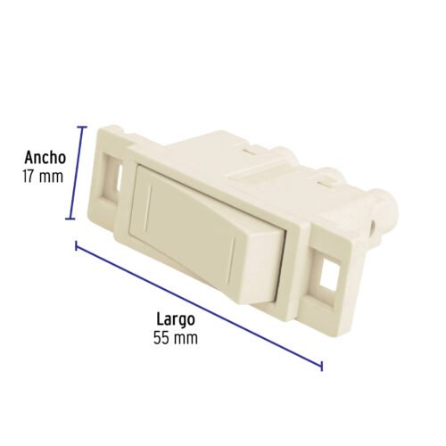 46440 - Interruptor de 3 vías, línea Económica, Volteck