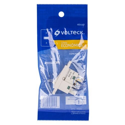 46440 - Interruptor de 3 vías, línea Económica, Volteck