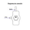 46442 - Interruptor de palanca, 2 tornillos, Volteck