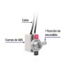 464441 46444 - Interruptor de palanca con cable, Volteck