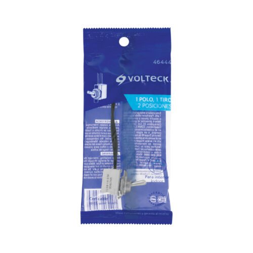 464444 46444 - Interruptor de palanca con cable, Volteck
