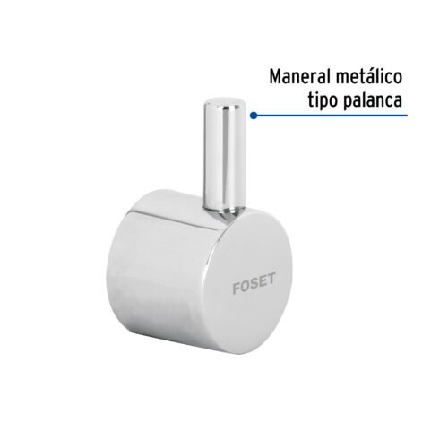 46446 - Maneral repuesto para salida chica de ELF-84, cromo, Foset