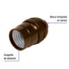 46500 - Portalámpara de baquelita, sencillo, Volteck