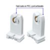 465081 46508 - Bolsa 2 pz portalámparas p/tubo LED y fluorescente, base G13