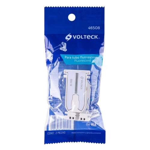 465082 46508 - Bolsa 2 pz portalámparas p/tubo LED y fluorescente, base G13
