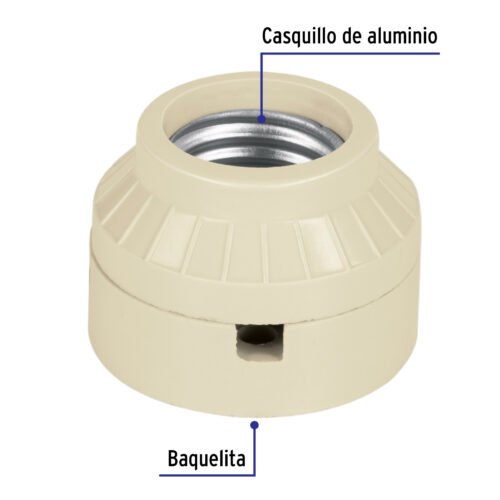 465171 46517 - Portalámpara de baquelita, tipo anuncio, Volteck