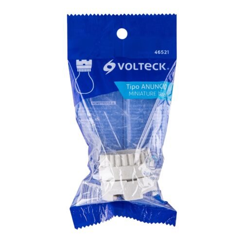 465214 46521 - Portalámpara de porcelana, tipo anuncio, Volteck