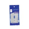 46547 - Placa de Acero Inox. para interruptor vertical, Standard