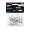 46573 - Bolsa c/50 remaches 1/8"x3/8" blancos de aluminio, ala 1/4"