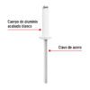 465771 46577 - Bolsa c/50 remaches 5/32"x1/2" blancos aluminio, ala 5/16"