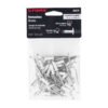 46579 - Bolsa c/50 remaches 3/16"x3/8" blancos de aluminio, ala 3/8"