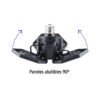 21 OCT-YENN 2023 46587 - Luminario de LED 50 W, aluminio con 3 paneles abatibles