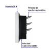 465911 46591 - Extractor de aire de 10",blanco, VOLTECK
