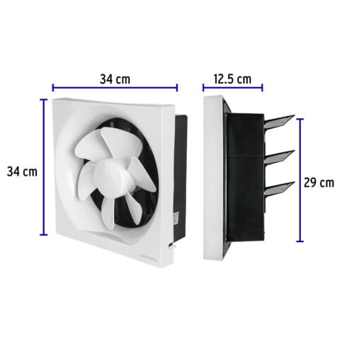 465912 46591 - Extractor de aire de 10",blanco, VOLTECK