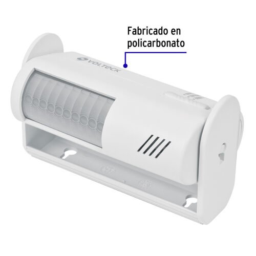 465951 46595 - Sensor de movimiento con alarma y timbre, Volteck