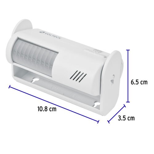 Web 46595 - Sensor de movimiento con alarma y timbre, Volteck
