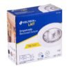 466125 46612 - Luminario redondo blanco spot fijo, lámpara no incluida