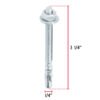 466352 46635 - Caja con 100 taquetes arpón de 1/4" x 3-1/4", FIERO